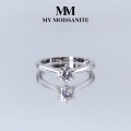 Ella - Solitaire Moissanite Engagement Ring