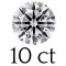 10 carat (14 mm) 
