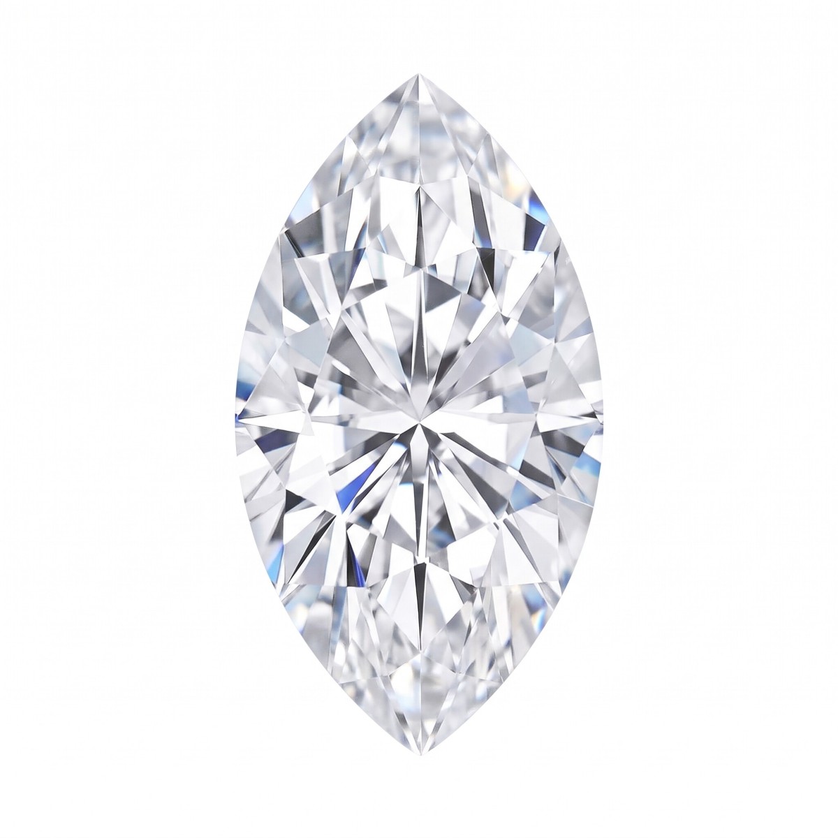 Loose Moissanite Stones - Marquise Cut