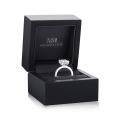 Radiana - Radiant Solitaire Moissanite Ring