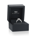 Elara - Cushion Solitaire Moissanite Ring