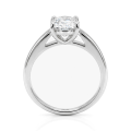Elara - Cushion Solitaire Moissanite Ring