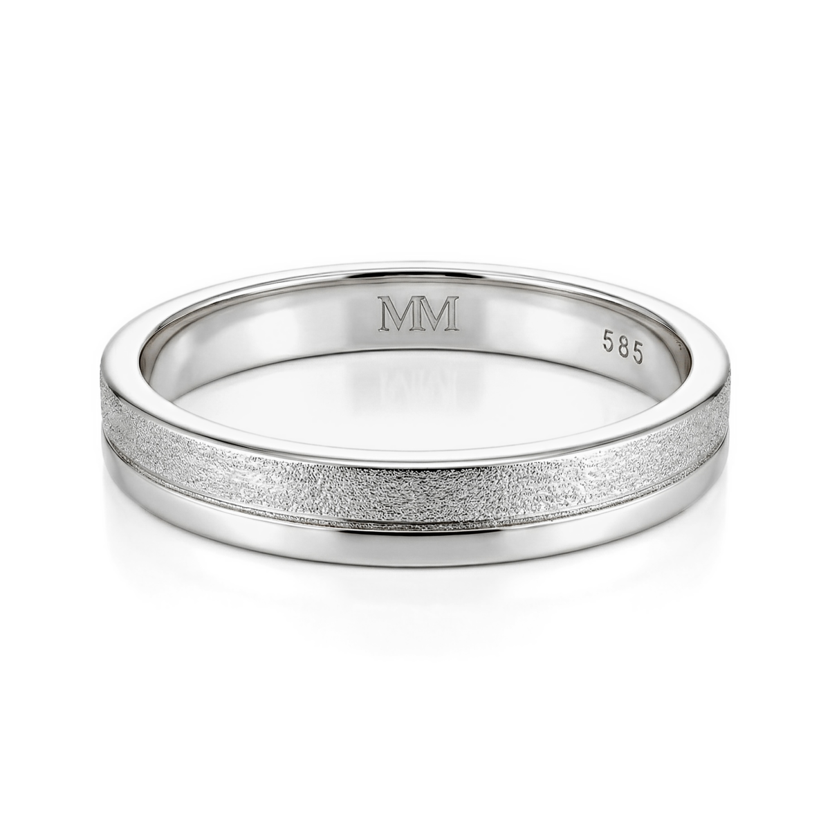 Fortis - Brushed and Polished Men's Stylish Ring