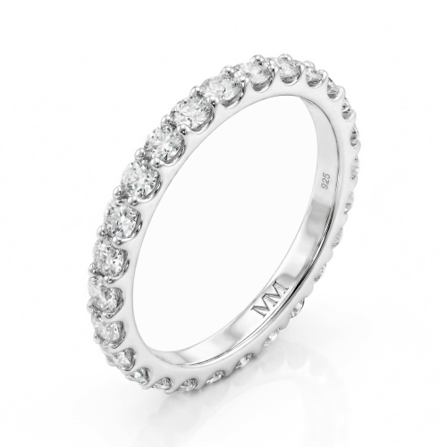 Evertina - Moissanite Eternity Ring