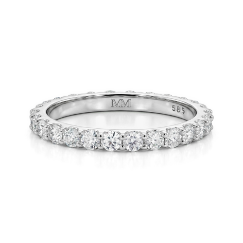 Evertina - Moissanite Eternity Ring