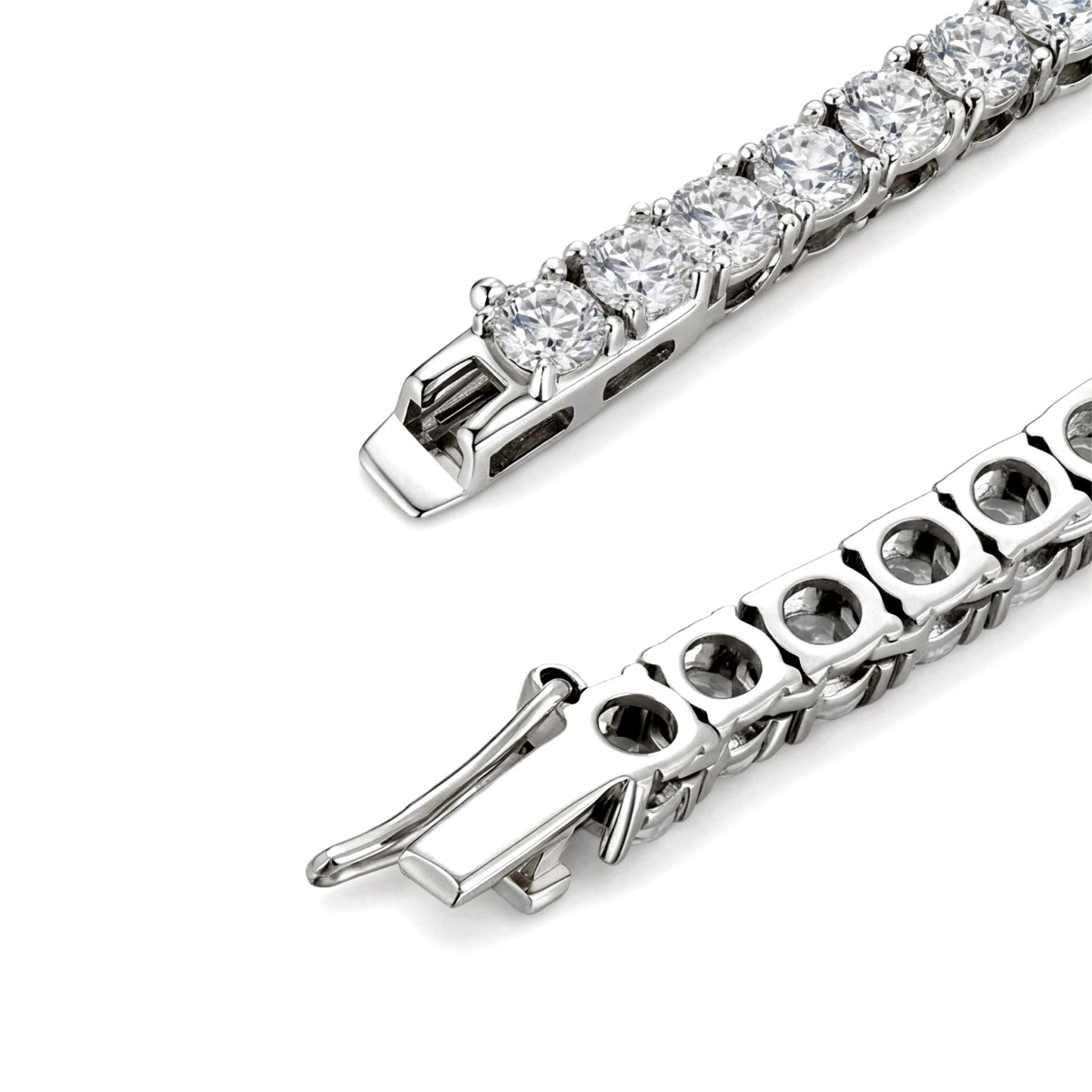 Lumina - Moissanite Tennis Chain Necklace