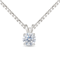 Terra - Solitaire Moissanite Pendant (without chain)