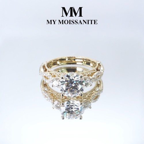 925 Silver Moissanite Rings