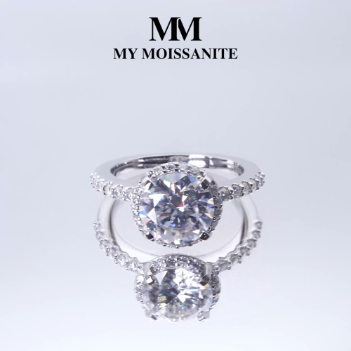 925 Silver Moissanite Rings