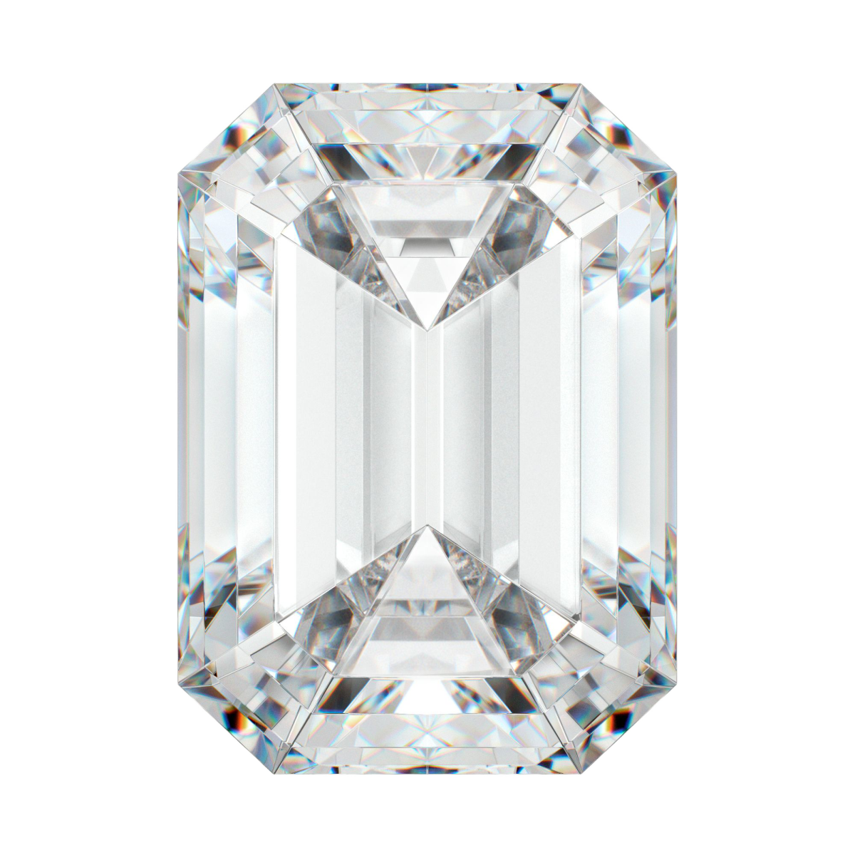 Loose Moissanite Stones - Emerald Cut
