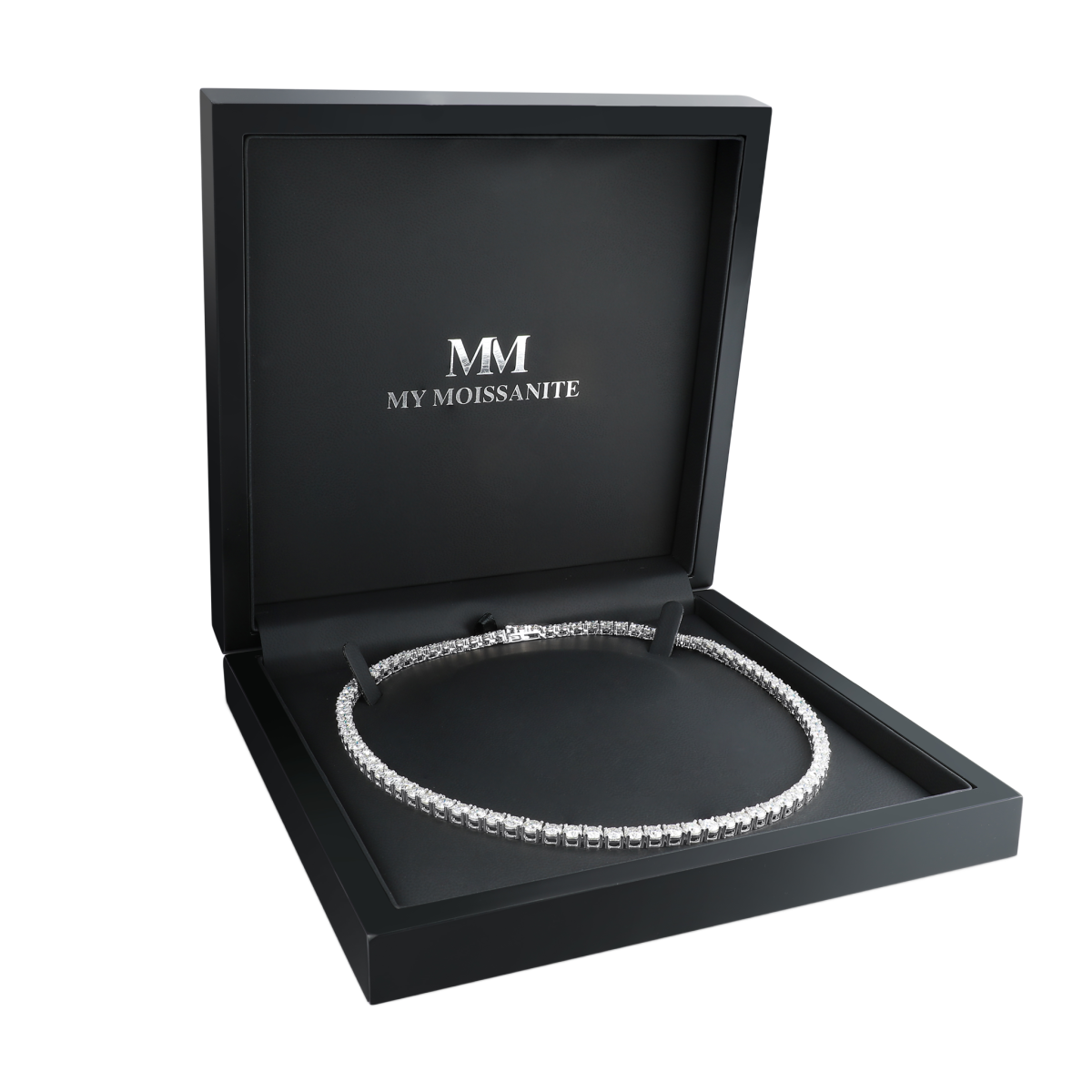 Lumina - Moissanite Tennis Chain Necklace
