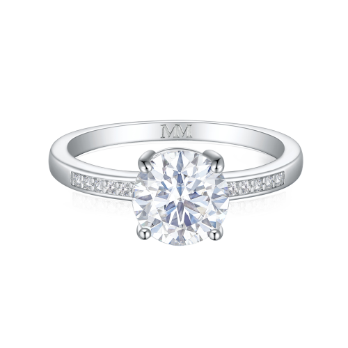 925 Silver Moissanite Rings