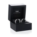 Pristine - Moissanite Petite Hoop Huggie Earrings Pristine - Moissanite Petite Hoop Huggie Earrings