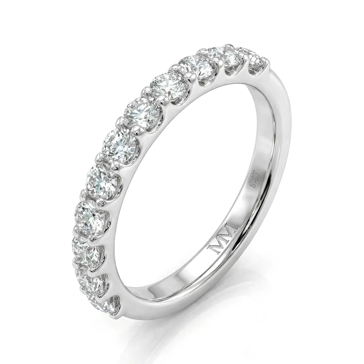 Evertina - Moissanite Eternity Ring