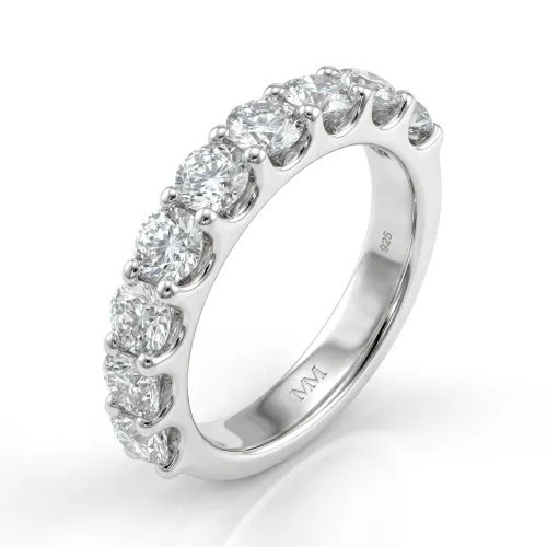 Evertina - Moissanite Eternity Ring