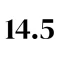 14.5 