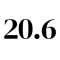 20.6 
