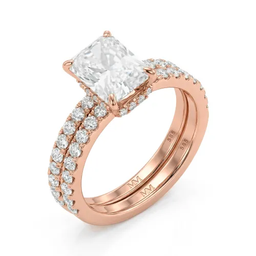 Celestial Harmony Set - Astra & Starlet Moissanite Ensemble