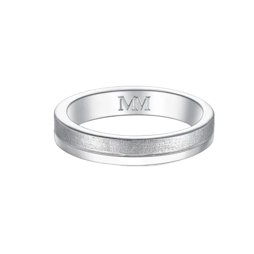 Fortis - Brushed and Polished Men's Stylish Ring